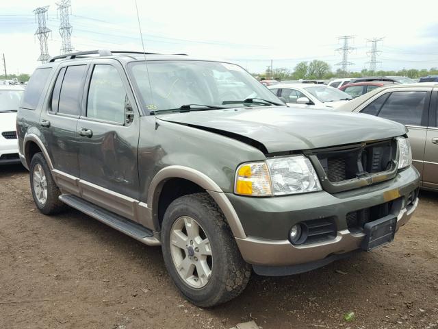 1FMDU74W94UA51696 - 2004 FORD EXPLORER E GREEN photo 1