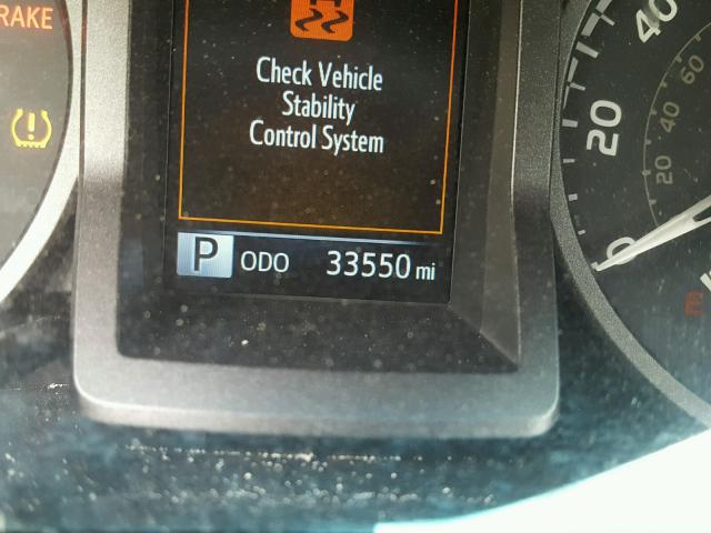 3TMCZ5AN9GM011340 - 2016 TOYOTA TACOMA DOU RED photo 8