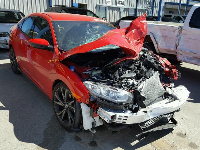 SHHFK7H44HU426192 - 2017 HONDA CIVIC SPOR RED photo 1