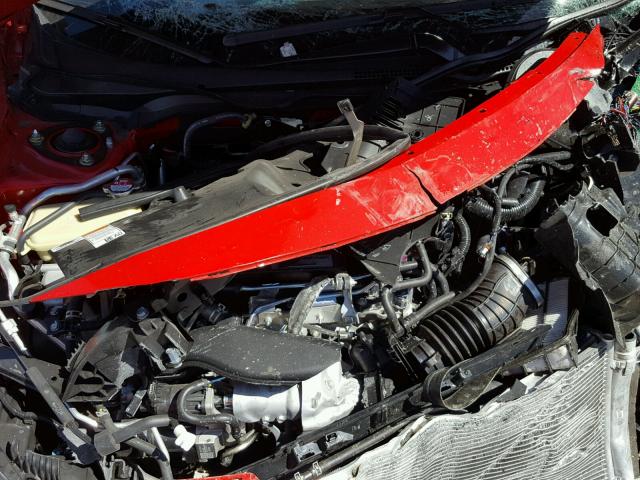 SHHFK7H44HU426192 - 2017 HONDA CIVIC SPOR RED photo 7