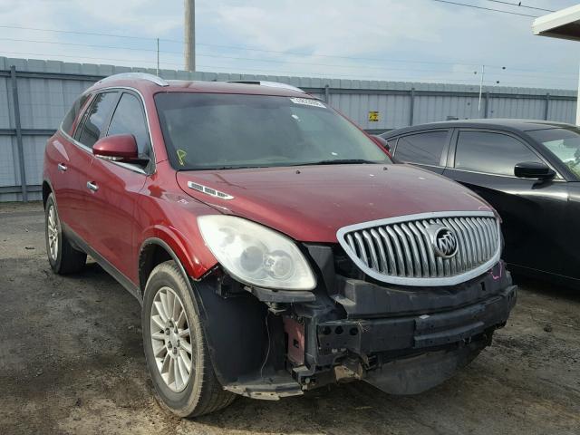 5GAER23798J286163 - 2008 BUICK ENCLAVE CX RED photo 1