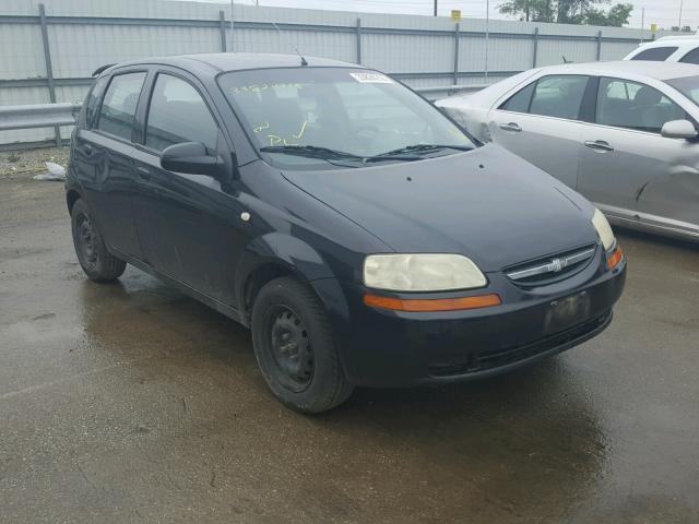 KL1TD62625B324334 - 2005 CHEVROLET AVEO BASE Qara foto 1