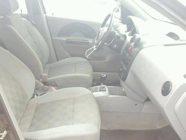 KL1TD62625B324334 - 2005 CHEVROLET AVEO BASE Qara foto 5