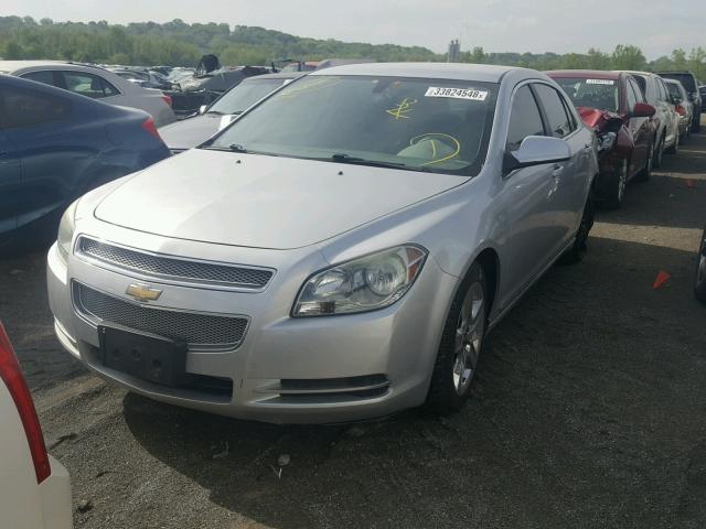 1G1ZH57B39F232003 - 2009 CHEVROLET MALIBU 1LT ვერცხლისფერი ფოტო 2