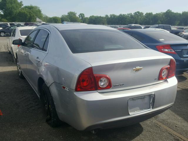 1G1ZH57B39F232003 - 2009 CHEVROLET MALIBU 1LT ვერცხლისფერი ფოტო 3