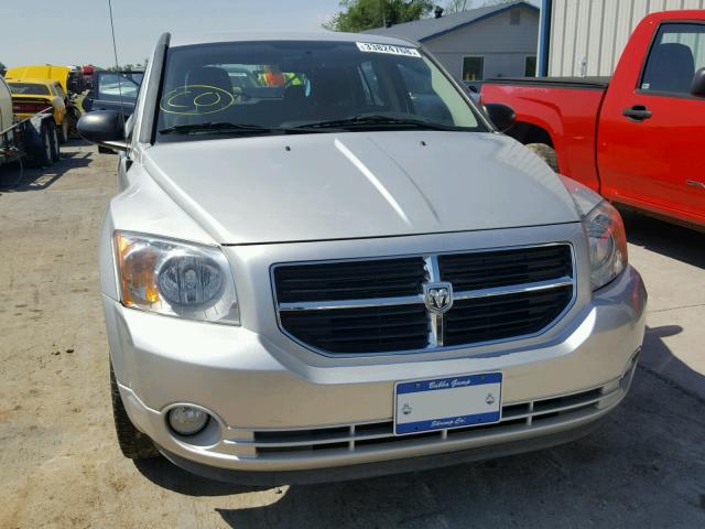 1B3CB5HA5BD108824 - 2011 DODGE CALIBER HE SILVER photo 9