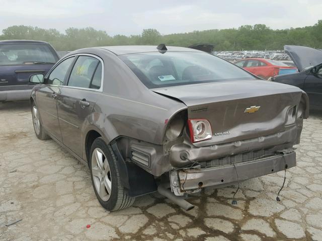 1G1ZB5E02CF223058 - 2012 CHEVROLET MALIBU LS ყავისფერი ფოტო 3