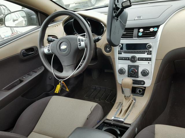 1G1ZB5E02CF223058 - 2012 CHEVROLET MALIBU LS ყავისფერი ფოტო 9