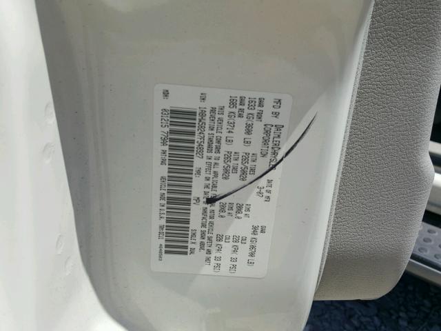 1A8HW58247F548927 - 2007 CHRYSLER ASPEN LIMI 奶油色 照片 10