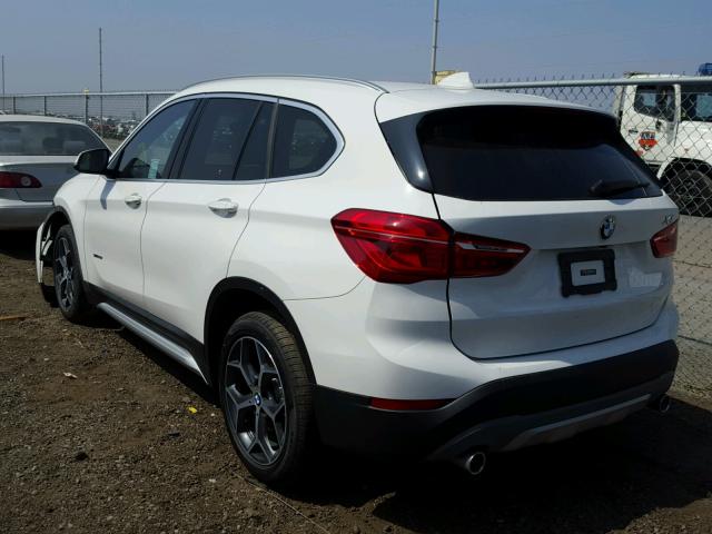 WBXHU7C39J5H40405 - 2018 BMW X1 SDRIVE2 WHITE photo 3