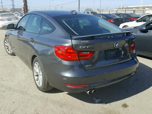 WBA3X5C58ED556311 - 2014 BMW 328 XIGT GRAY photo 3