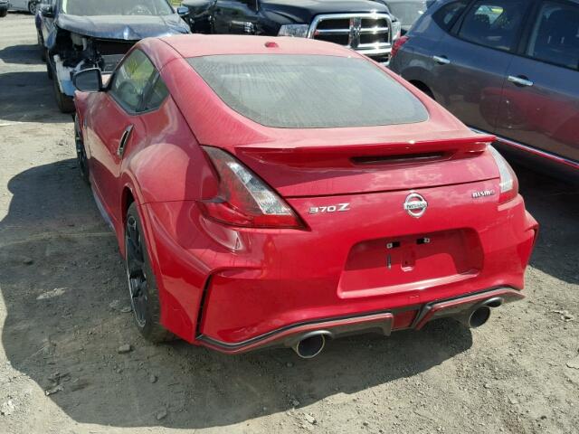 JN1AZ4EH5JM570525 - 2018 NISSAN 370Z BASE RED photo 3