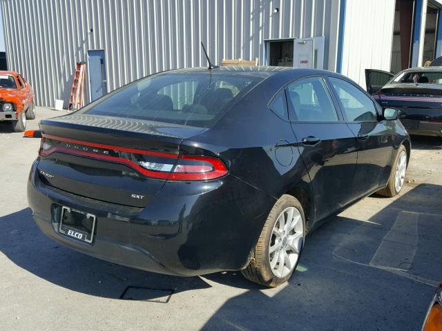 1C3CDFBA8DD314492 - 2013 DODGE DART SXT BLACK photo 4