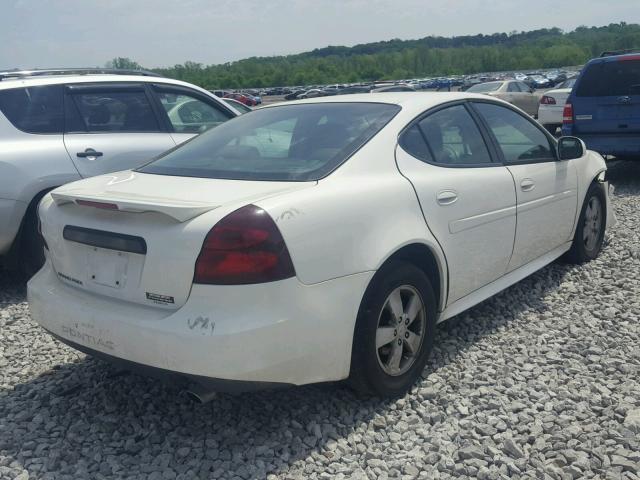2G2WP552971124218 - 2007 PONTIAC GRAND PRIX WHITE photo 4