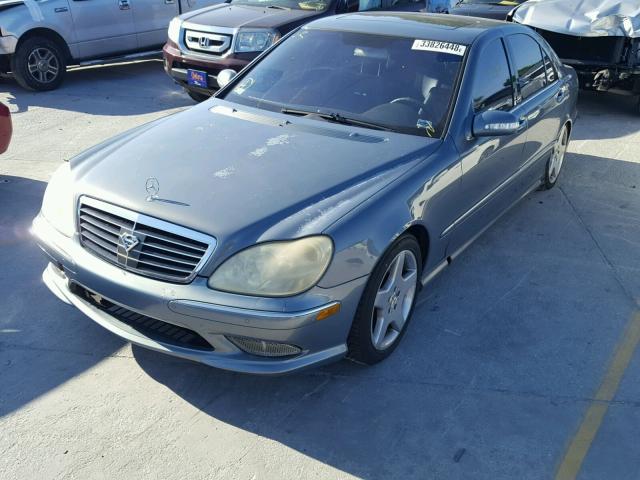 WDBNG70J14A405253 - 2004 MERCEDES-BENZ S 430 GRAY photo 2