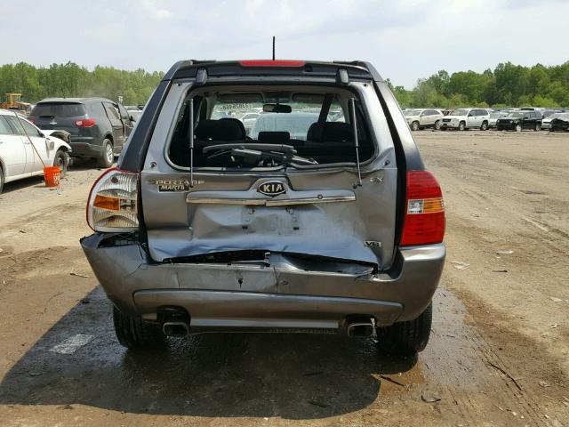 KNDJF723877439239 - 2007 KIA SPORTAGE E SILVER photo 9