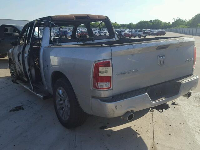 1C6RR7PT6FS599528 - 2015 RAM 1500 LONGH SILVER photo 3