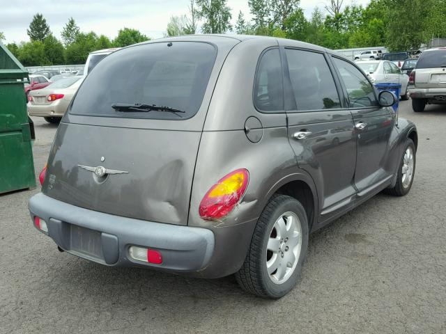 3C8FY4BB51T599537 - 2001 CHRYSLER PT CRUISER BROWN photo 4