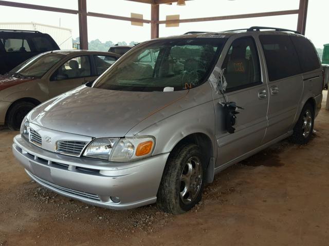 1GHDX03EX2D293321 - 2002 OLDSMOBILE SILHOUETTE SILVER photo 2