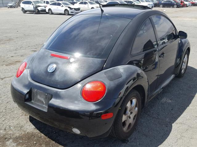 3VWCK21C42M414987 - 2002 VOLKSWAGEN NEW BEETLE 黑色 照片 4