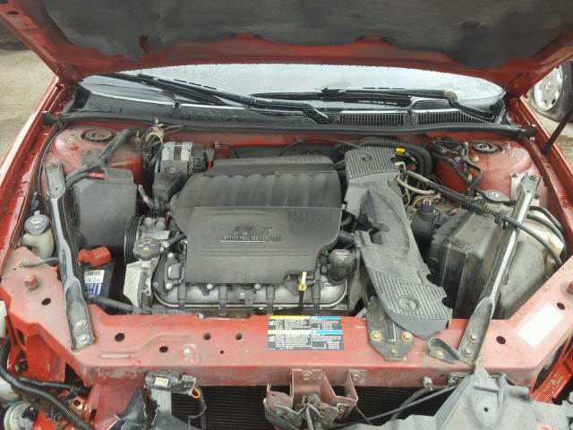 2G1WD58C889289553 - 2008 CHEVROLET IMPALA SUP RED photo 7