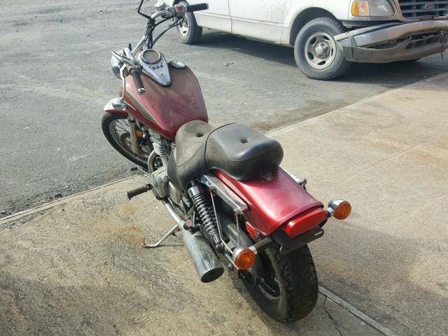 JKAENVC142A174265 - 2002 KAWASAKI EN500 C MAROON photo 3