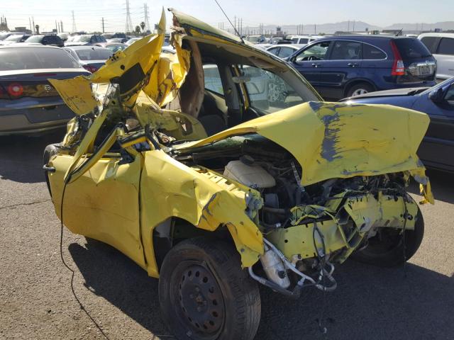 3FAFP31N05R154710 - 2005 FORD FOCUS ZX3 YELLOW photo 1