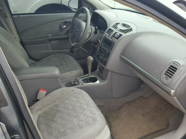 1G1ZT548X5F291647 - 2005 CHEVROLET MALIBU LS GRAY photo 5
