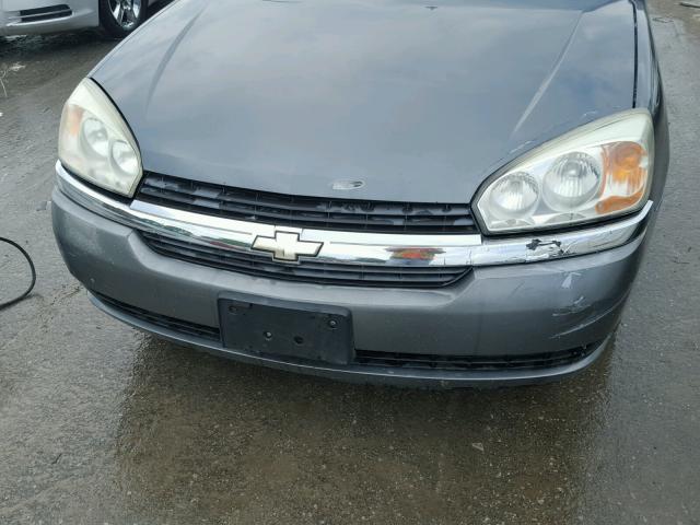 1G1ZT548X5F291647 - 2005 CHEVROLET MALIBU LS GRAY photo 9