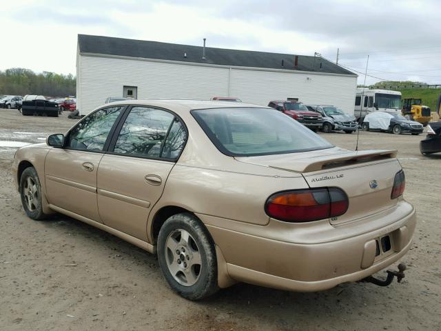 1G1NE52J22M682992 - 2002 CHEVROLET MALIBU LS Qəhvəyi foto 3