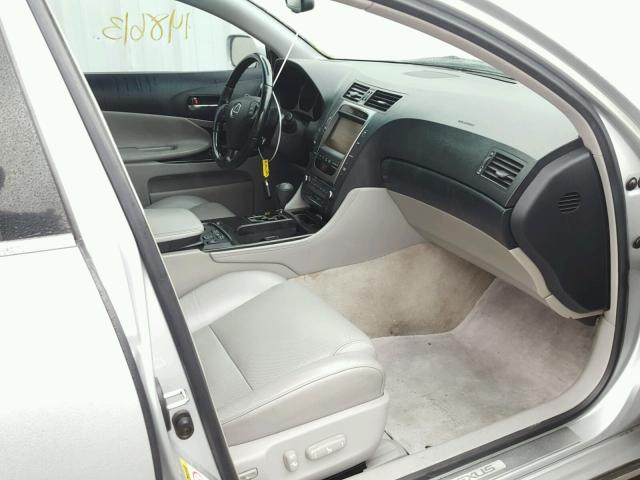 JTHBH96S265015639 - 2006 LEXUS GS300 SILVER photo 5