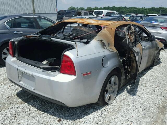 1G1ZA5E06A4117398 - 2010 CHEVROLET MALIBU LS დამწვარი ფოტო 4