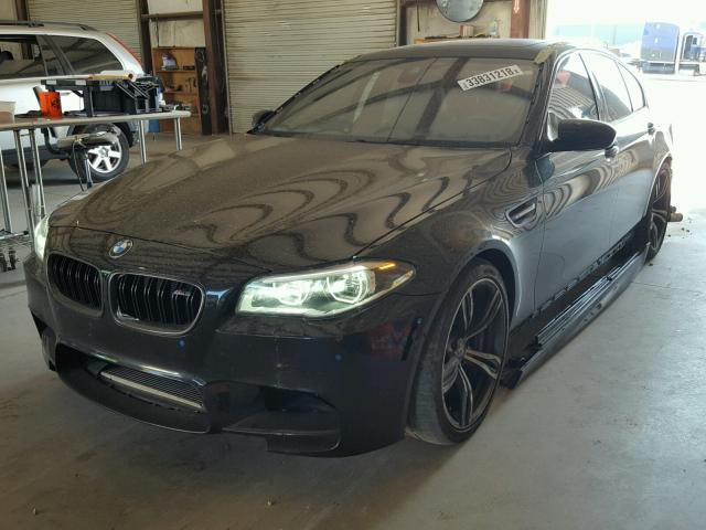 WBSFV9C58ED593199 - 2014 BMW M5 BLACK photo 2