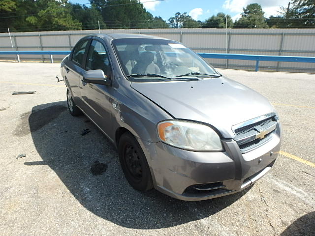 KL1TD56648B047310 - 2008 CHEVROLET AVEO BASE GRAY photo 1