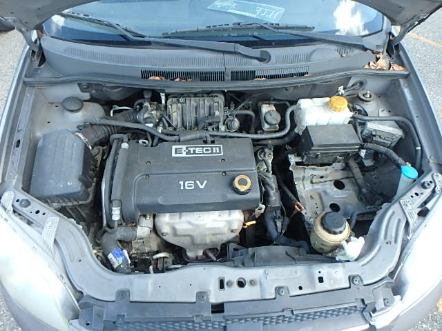 KL1TD56648B047310 - 2008 CHEVROLET AVEO BASE GRAY photo 7