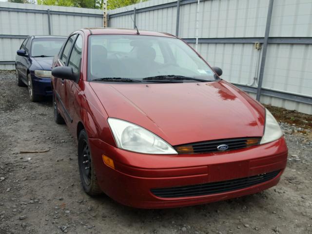 1FAFP33PXYW374789 - 2000 FORD FOCUS LX RED photo 1
