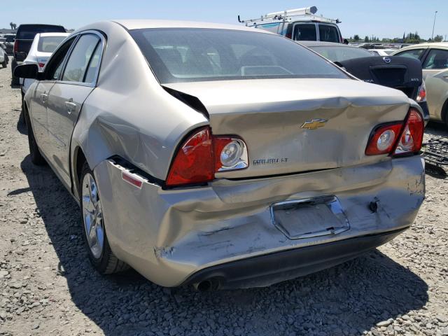 1G1ZC5EBXAF244798 - 2010 CHEVROLET MALIBU 1LT 棕色 照片 3