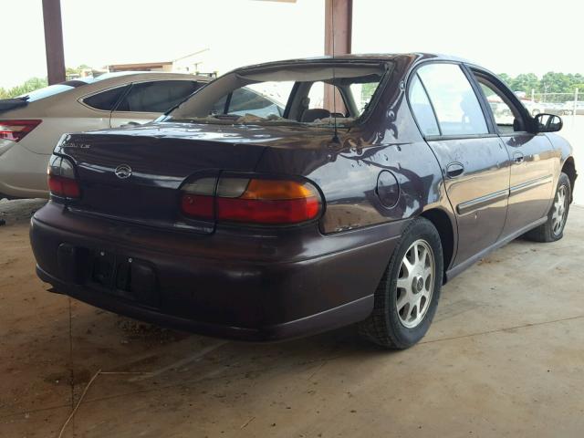 1G1NE52J2X6210769 - 1999 CHEVROLET MALIBU LS PURPLE photo 4
