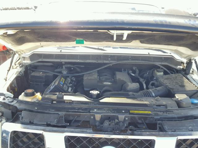 5N1AA08B44N740002 - 2004 NISSAN ARMADA SE WHITE photo 7