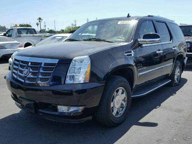 1GYS4BEF4CR129407 - 2012 CADILLAC ESCALADE L BLACK photo 2