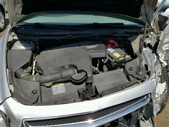 1G1ZH57B58F154760 - 2008 CHEVROLET MALIBU 1LT SILVER photo 7