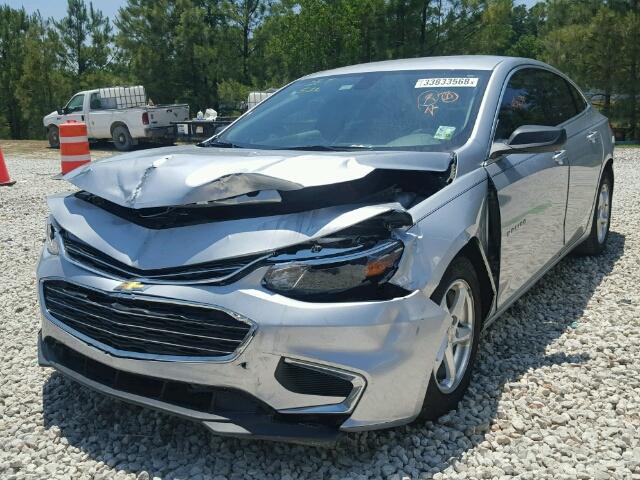 1G1ZB5ST8GF170645 - 2016 CHEVROLET MALIBU LS 银色 照片 2