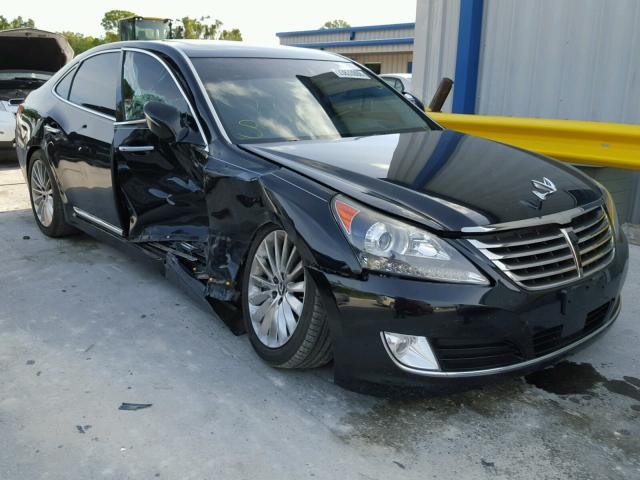 KMHGH4JH5EU083195 - 2014 HYUNDAI EQUUS SIGN BLACK photo 1