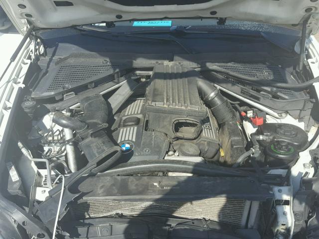 5UXFE43559L263105 - 2009 BMW X5 XDRIVE3 WHITE photo 7