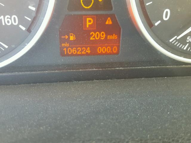 5UXFE43559L263105 - 2009 BMW X5 XDRIVE3 WHITE photo 8