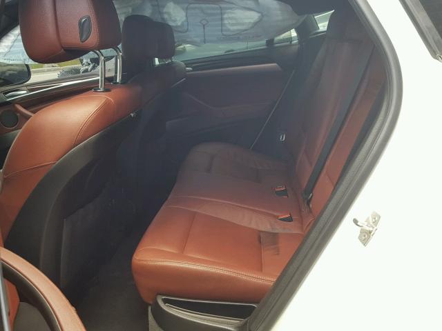5UXFG8C57CLZ97401 - 2012 BMW X6 XDRIVE5 თეთრი ფოტო 6