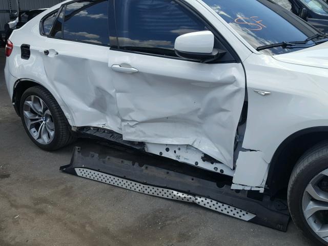 5UXFG8C57CLZ97401 - 2012 BMW X6 XDRIVE5 თეთრი ფოტო 9
