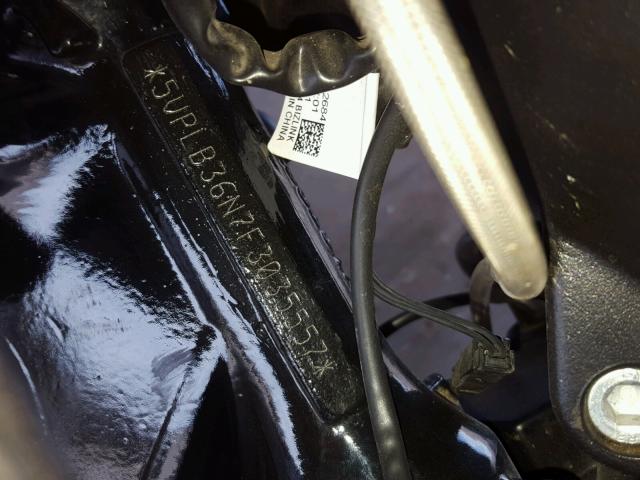 5VPLB36N7F3035557 - 2015 VICTORY MOTORCYCLES GUNNER GRAY photo 10