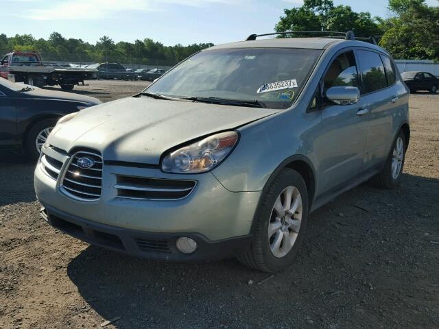 4S4WX86C264419244 - 2006 SUBARU B9 TRIBECA GREEN photo 2