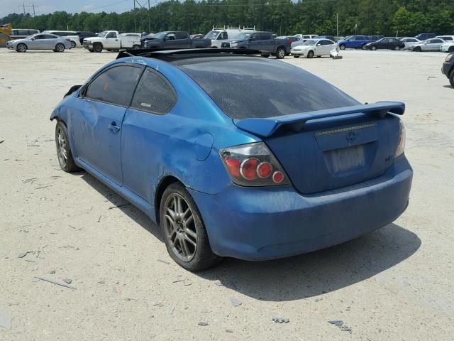 JTKDE167X80221526 - 2008 TOYOTA SCION TC 银色 照片 3